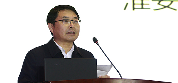 中共淮安市委宣传部副部长张建闯现场致辞