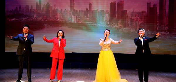 南京艺术学院青年师生表演四重唱《最美的路》